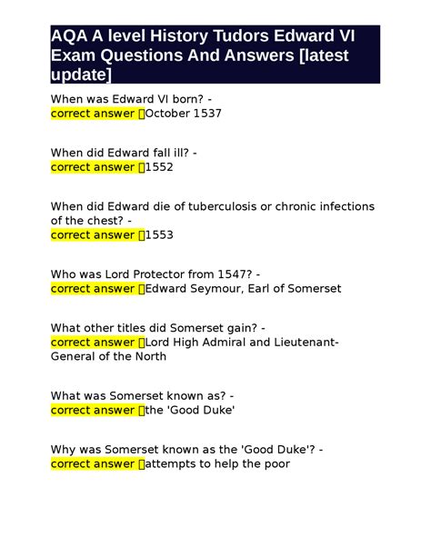 tudor quiz|aqa a level tudors quiz.